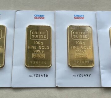 продати золотий злиток 100 грам