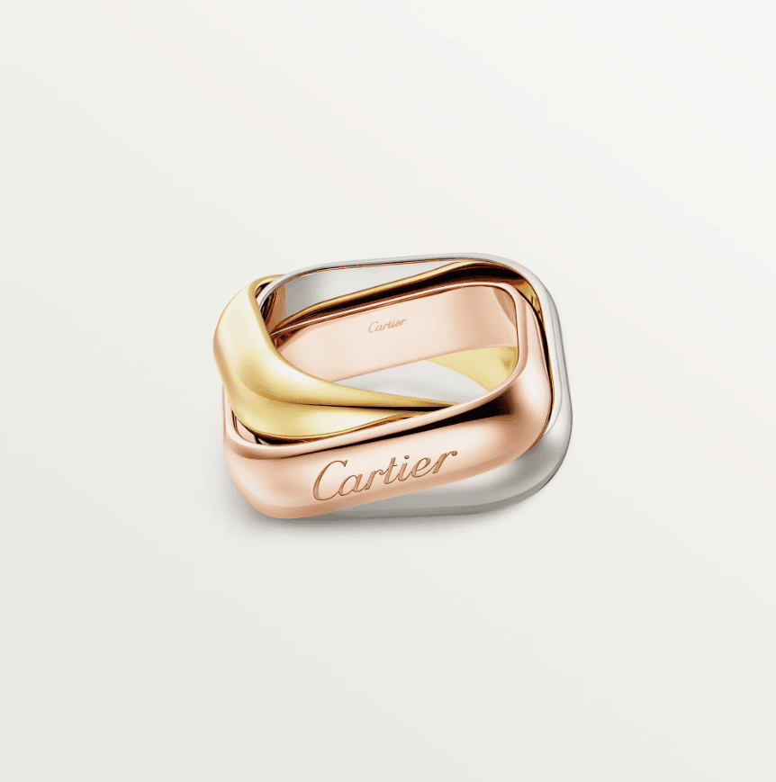 Ювелирные украшения: оценка и скупка в Киеве 8 продати золоту обручку Cartier Trinity