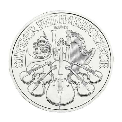 Продати монети в Києві 19 продати монету срібний Філармонікер